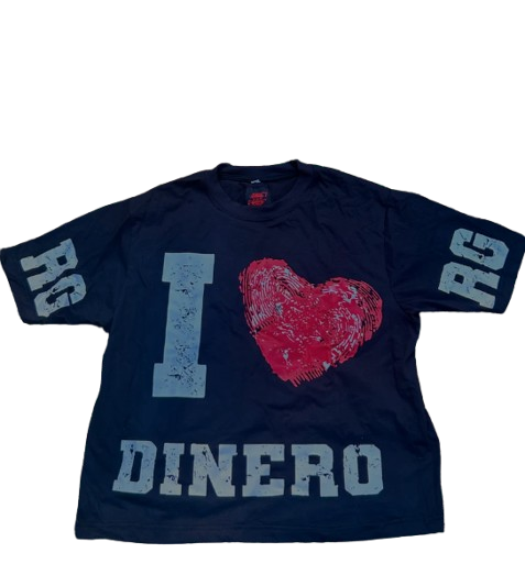 I ❤️ Dinero Black Tee